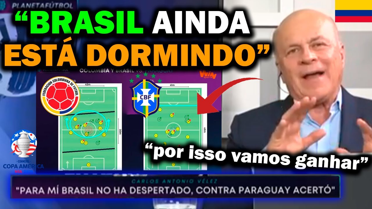 VOCÊ CONCORDA? JORNALISTA COLOMBIANO TENTA EXPLICAR PORQUE COLOMBIA É FAVORITA CONTRA O BRASIL