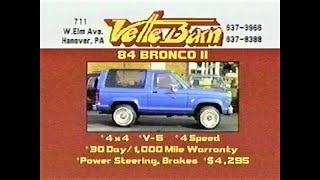 1994 Hanover Cable Television Local Advertising