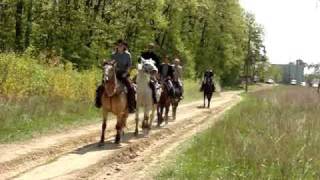 Vyjížďka na koních  19.4.2009