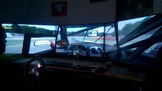 rFactor 2 Triple 42 HD TV's