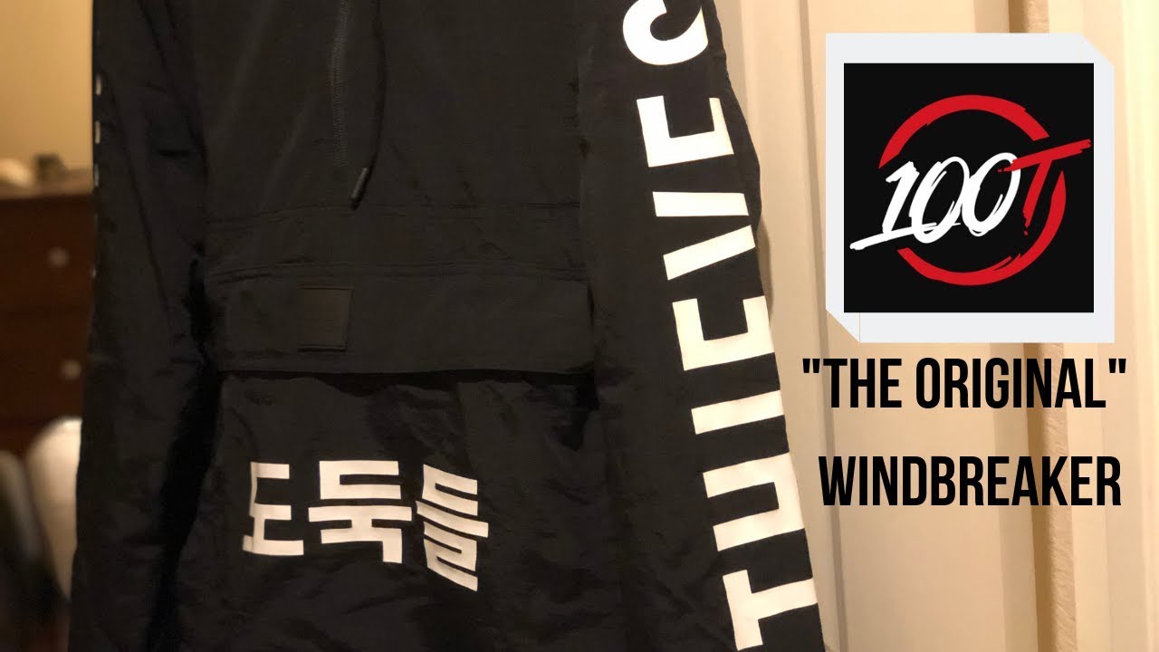 100 thieves original windbreaker