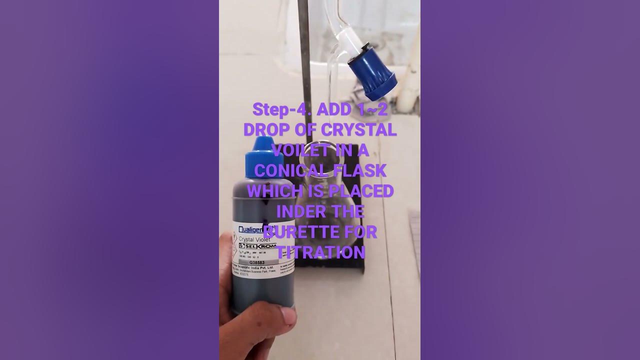 Standardization of 0 1 n perchloric acid solutions pharmacy 