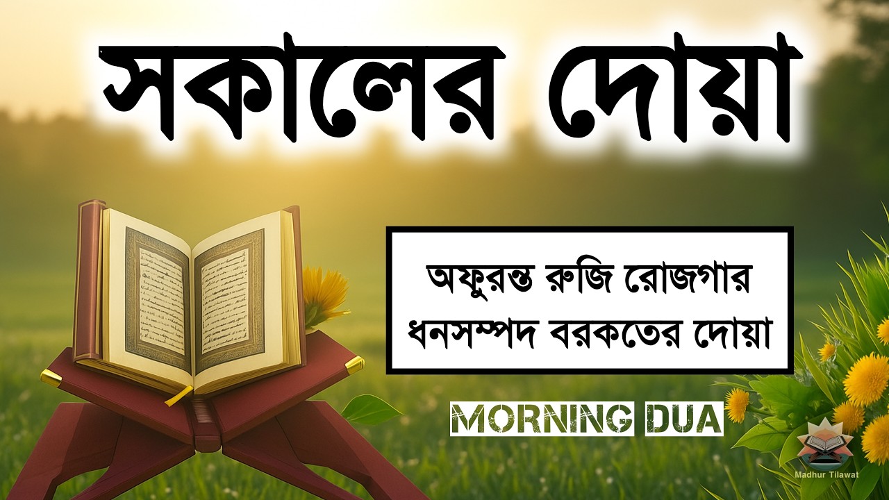 সকালটা শুরু হোক হৃদয় শীতল করা বরকতময় আয়াত দিয়ে। সকালের দোয়া ও জিকির । Morning Dua | by Alaa Aqel