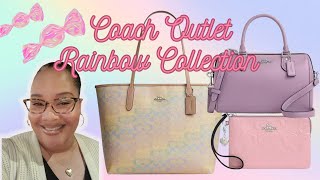 Coach Chit Chat  My 1st Carry In 2026  Coach Outlet Rainbow Collection  Hit Or Miss