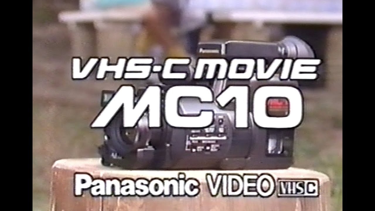 1987 VHS-C Camcorder promo Panasonic MC10