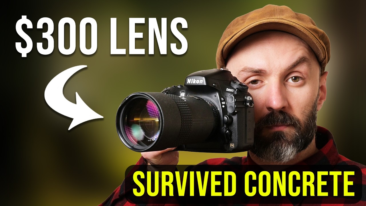 I Dropped This $300 Lens. It Survived. - Nikon 180mm f2.8 AF-D ED