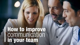 How to improve communication in your team