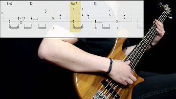 George Benson - Give Me The Night (Bass Cover) (Play Along Tabs In Video)