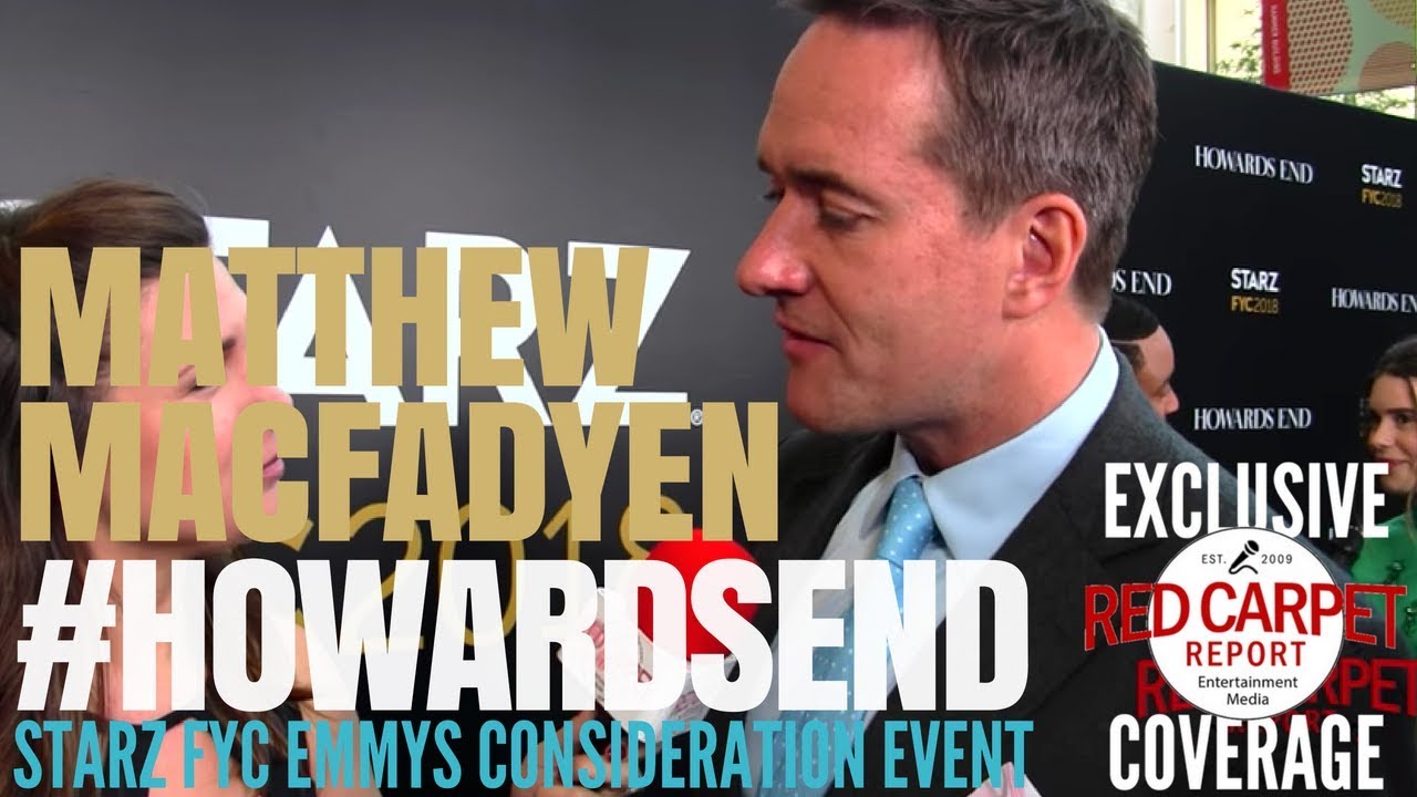 Matthew Macfadyen interviewed at Starz Emmys FYC Event for Howards End 