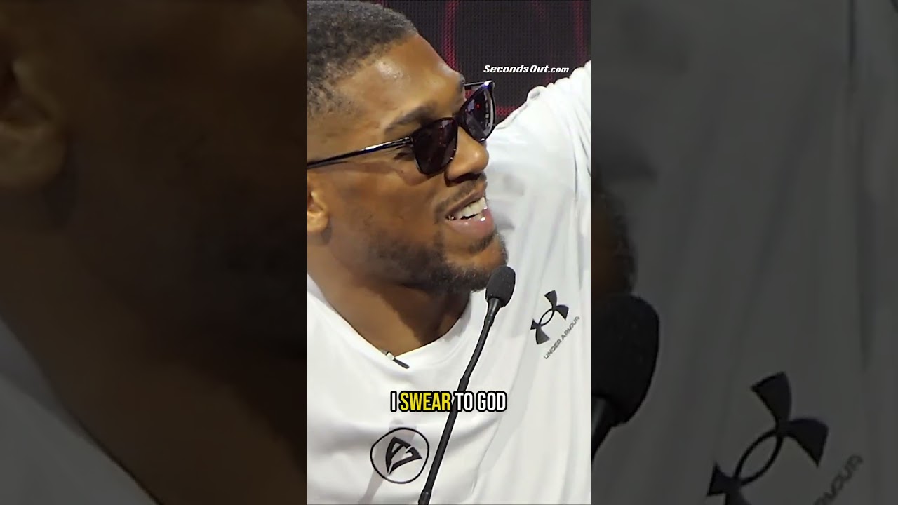 "IF I CATCH YOU..." 👀🥊  Anthony Joshua vs Kristian Prenga