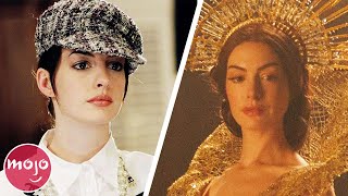 Top 10 Most Iconic Anne Hathaway Movie Looks
