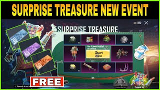 SURPRISE TREASURE NEW EVENT IN PUBG MOBILE || GET PREMIUM CRATE COUPON