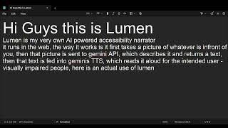 Pixelforge AI Hackathon LUMEN