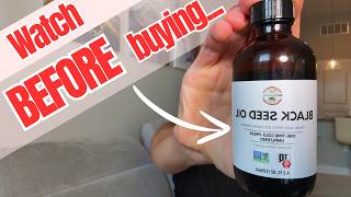 Cold-Pressed Black Seed Oil Review BioNatal Ethiopian Black Seed Oil 4 2oz Glass Cold Pressed