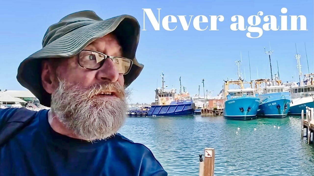 I nearly died on a fishing boat at sea. Fremantle, Perth.