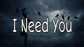 I Need You LYRICS - Jelly Roll