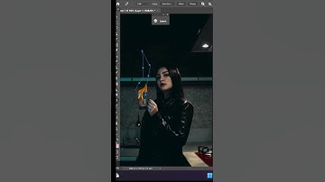 How to add fire effect in Photoshop 2023 | How to add flame effect in photoshop | #graphicdesign