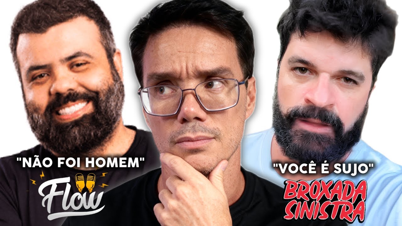 A TRETA SINISTRA ENTRE IGOR DO FLOW E MAGALZÃO DO BROXADA! SOBROU ATÉ PRO LÉO STRONDA E MONARK