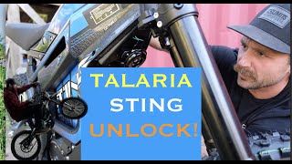 TALARIA STING MX4 UNLOCK!