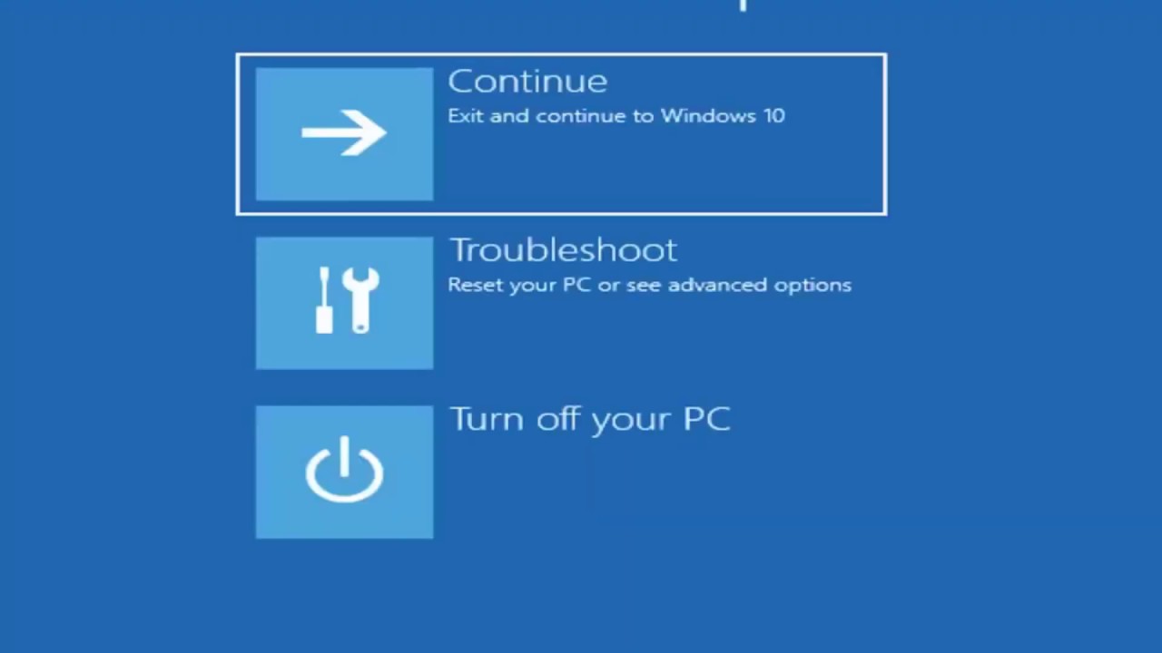 windows 10 reset pc stuck