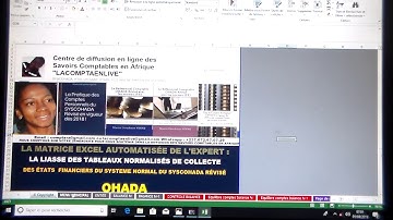 MATRICE EXCEL AUTOMATISÉE DE L