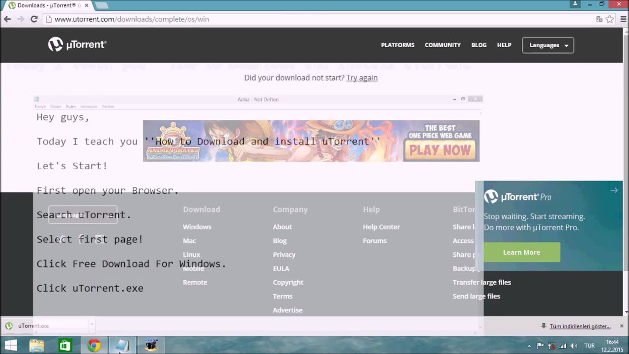 how to download and install utorrent pro 3.5.1 how to download and install utorrent pro 3.5.1
