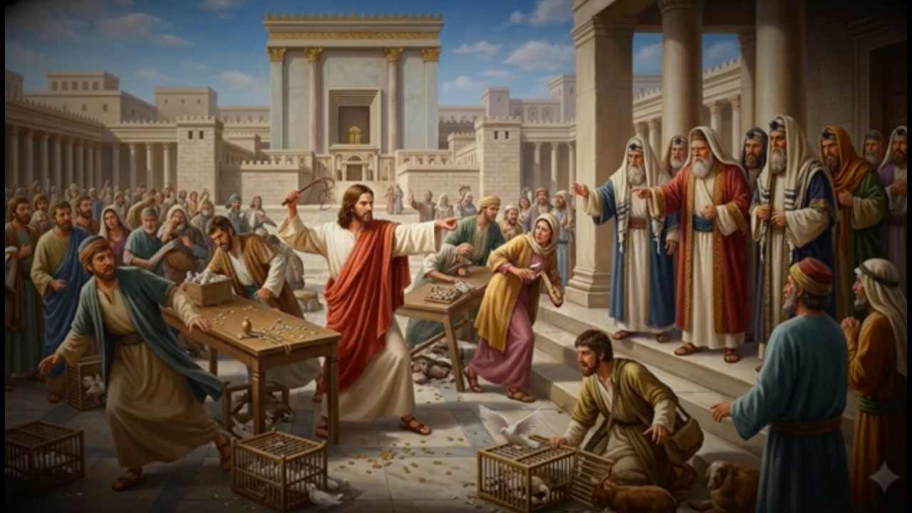 Jesus Cleanses the Temple & Curses the Pharisees (when you’re sick of hypocrites)