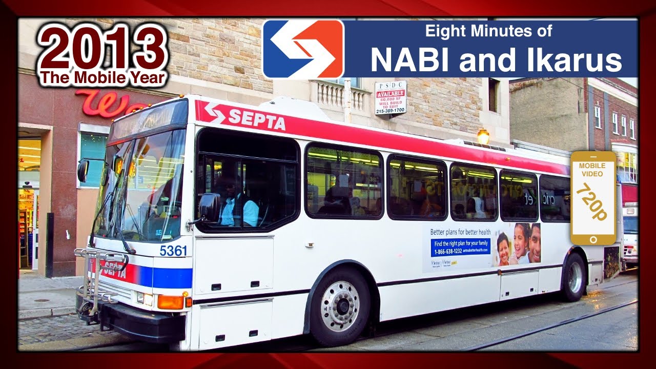 SEPTAs American Ikarus and NABI Buses in 2013