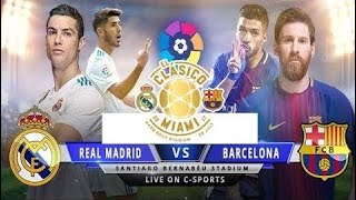 Real madrid vs. barcelona la liga 2017 ...