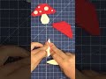 Herbstliche Bastelidee 🍂🍄 Origami Fliegenpilz | Herbst Deko Bastelidee für Kinder | Origami Mushroom