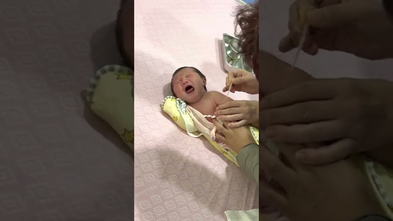 D+24 신생아 bcg접종, 생애처음주사