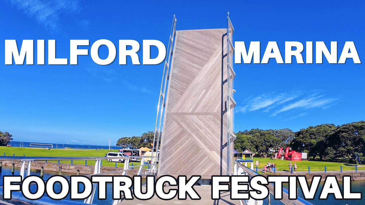 ADA INDONESIAN FOODTRUCK DI MILFORD BEACH | BUKA TUTUP JEMBATAN TERSIBUK KETIKA SUMMER