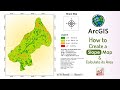 CREATING A SLOPE MAP FROM DIGITAL ELEVATION MODEL (DEM) AND AREA CALCULATION ||  || Arc Map 10.8 ||