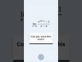 Solving a Limit Using L’Hopital’s Rule #maths #calculus
