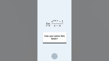 Solving a Limit Using L’Hopital’s Rule #maths #calculus