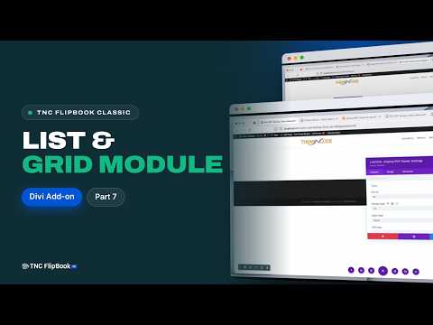 List/Grid Display PDF Viewer Divi Module | Divi PDF Viewer For WordPress | Documentation Part 7