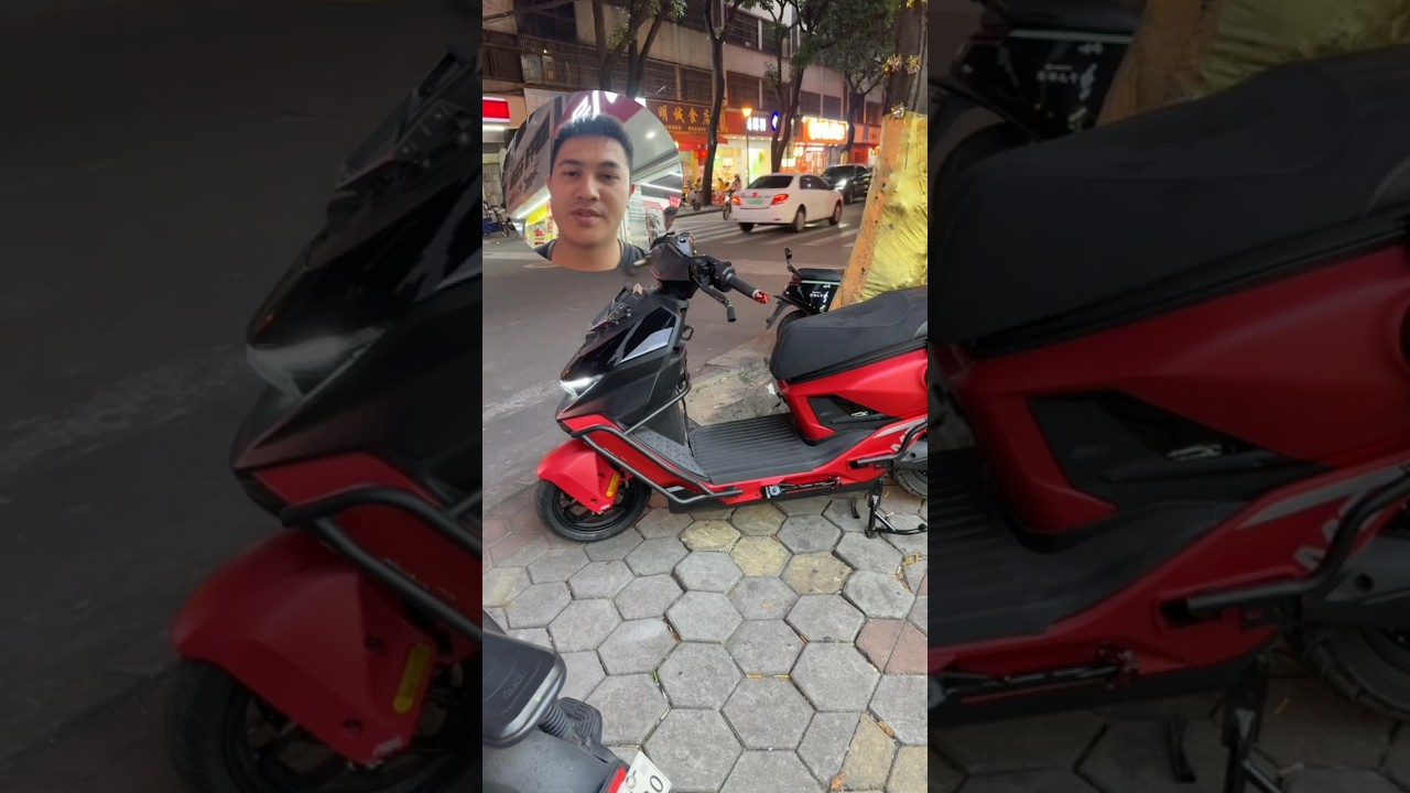 2025 Электроскутера на отправку из Китая в Россию Ninebot M5 100 черно-красный 