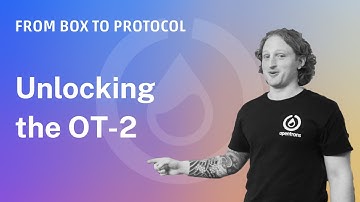 Unlocking the OT-2