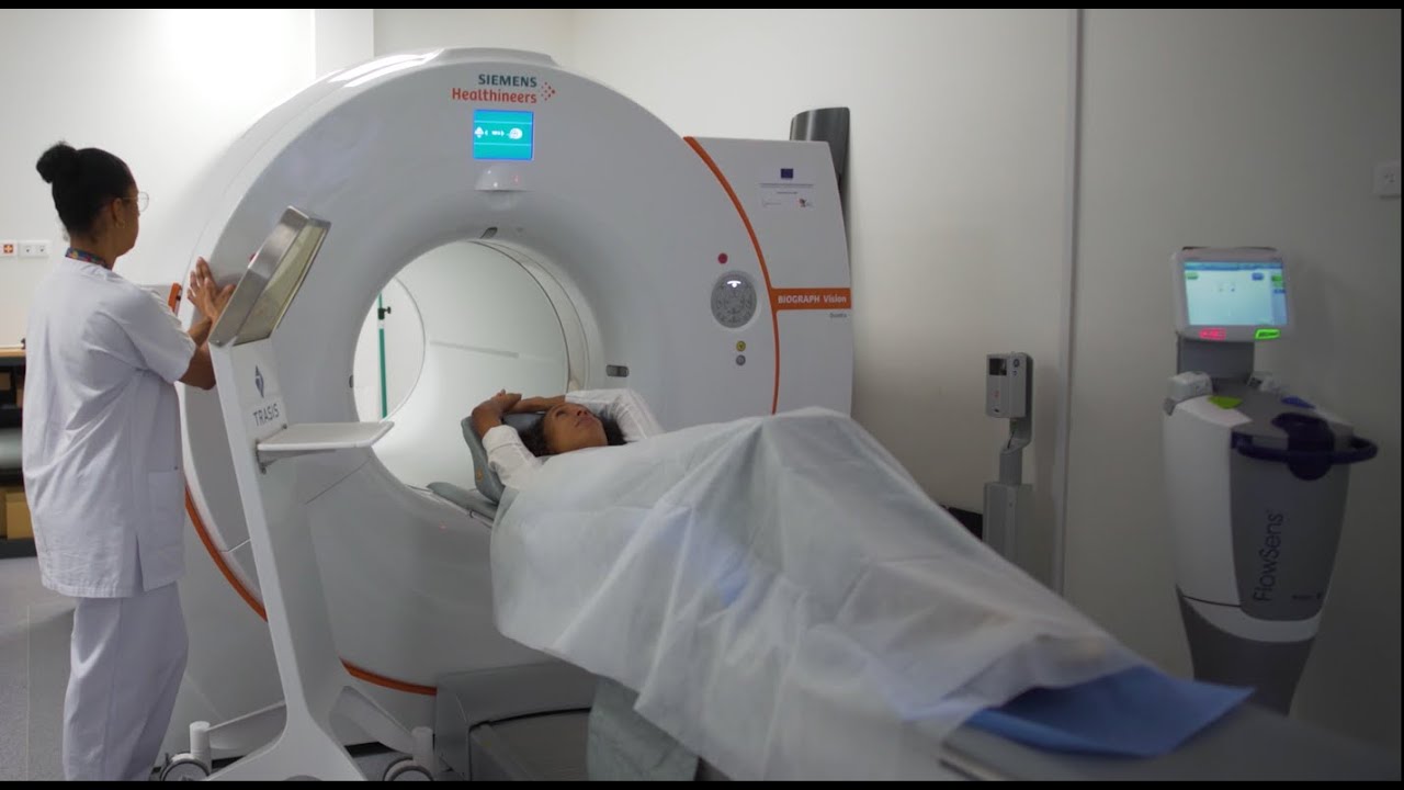 Réaliser un Tep Scan au CHU de Martinique - YouTube