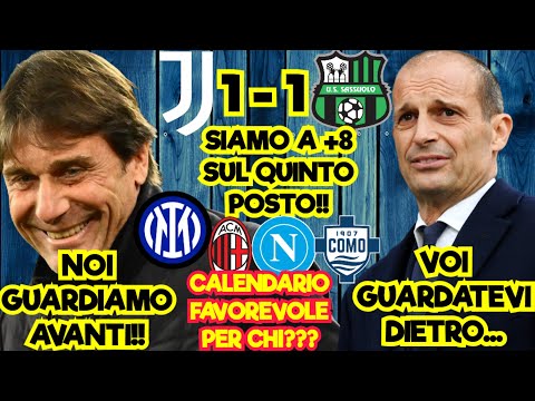 Video JUVE SASSUOLO 1-1??IL NON RIGORE SBAGLIATO??MILAN TORINO 3-2??AVANTI NAPOLI