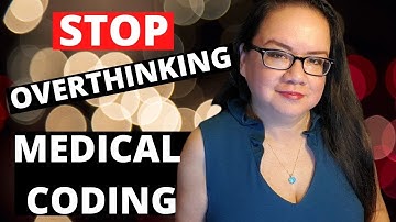 MOTIVATION MONDAY STOP OVERTHINKING MEDICAL CODER | MEDICAL CODING WITH BLEU