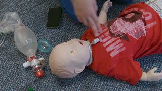CPR for Children with a Trach Tube Newborn to 12 months - English
