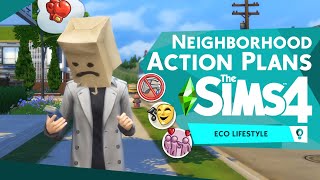 The Sims 4 Eco Lifestyle: Neighborhood Action Plans 101