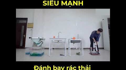 Súng thông tắc bồn cầu siêu mạnh bắn 1 phát thông luôn