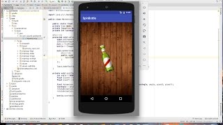 Learn to create Spin The Bottle Game on Android screenshot 4