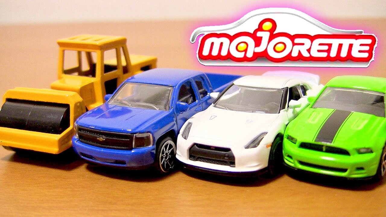 Majorette Work Vehicles Road Roller, American Cars Chevrolet