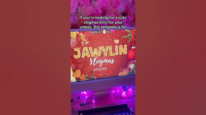 The PERFECT Vlogmas Intro Video 😍🎅🏻 #vlogmas #vlogmas2024 #contentcreation