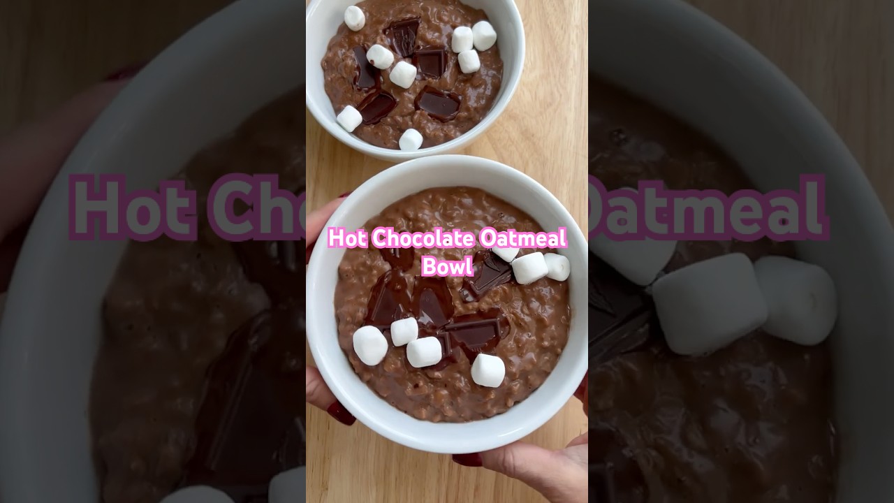 Hot Chocolate Oatmeal Bowl