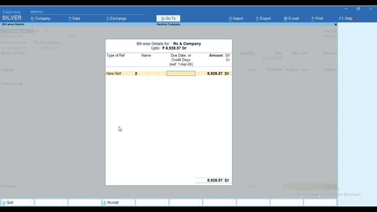 Hidden Shortcut Keys in Tally Prime / Most useful Tally shortcut keys