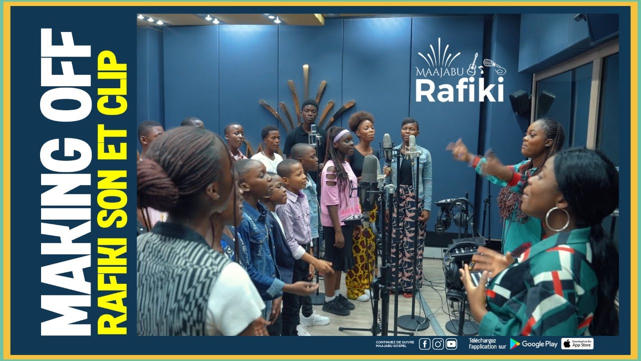 ⁣Maajabu Rafiki - Making Off Clip Rafiki